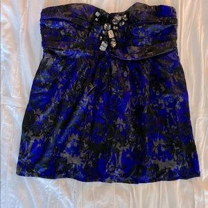 Strapless top from Torrid